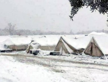 Προβληματισμός για την αποτελεσματική προστασία των προσφύγων από τα καιρικά φαινόμενα (βίντεο)